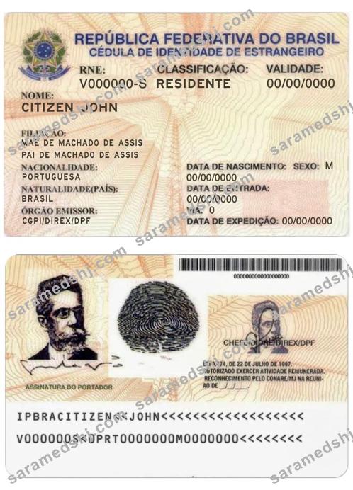 Brasil resident permit